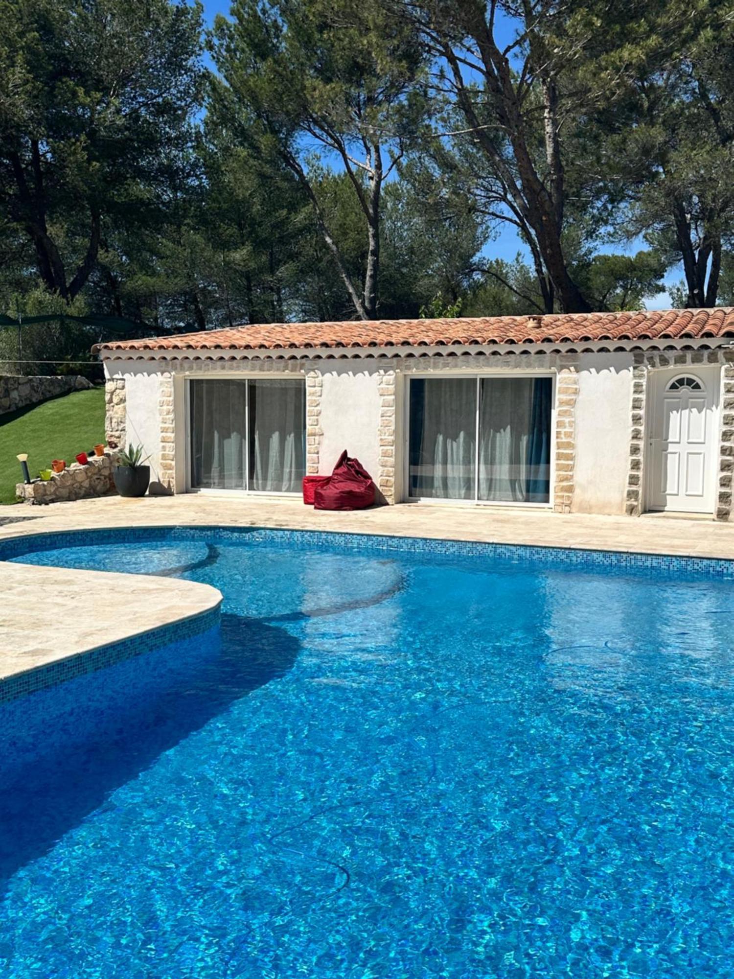 Jolie Maison Avec Vue Sur Piscine ブック・ベル・エール エクステリア 写真